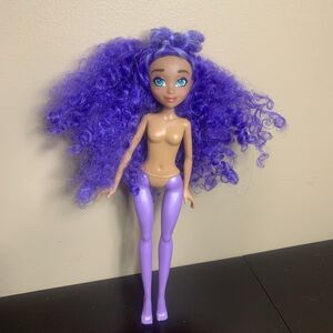Just Play Hairmazing Fantasy Princess With Curly Purple Hair Doll 11.5''
